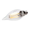 BULBRITE LED4CA10/27K/FIL/E12/2
