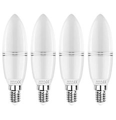 SAUGLAE S-E14CandleWh-12W-WW-4P-042