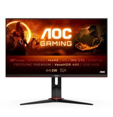 AOC U28G2XU2/BK