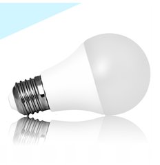 KWAZAR LUMINAIRE 5903076607966 E27 A60 12W MILK 6000K