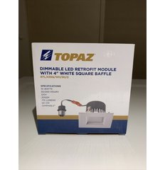 Topaz Lighting RTL/43SQ/WH/90/D