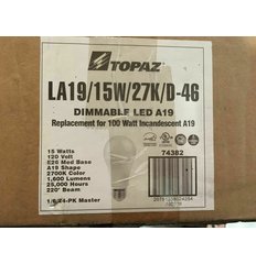 Topaz LA19/15W/27K/D-46